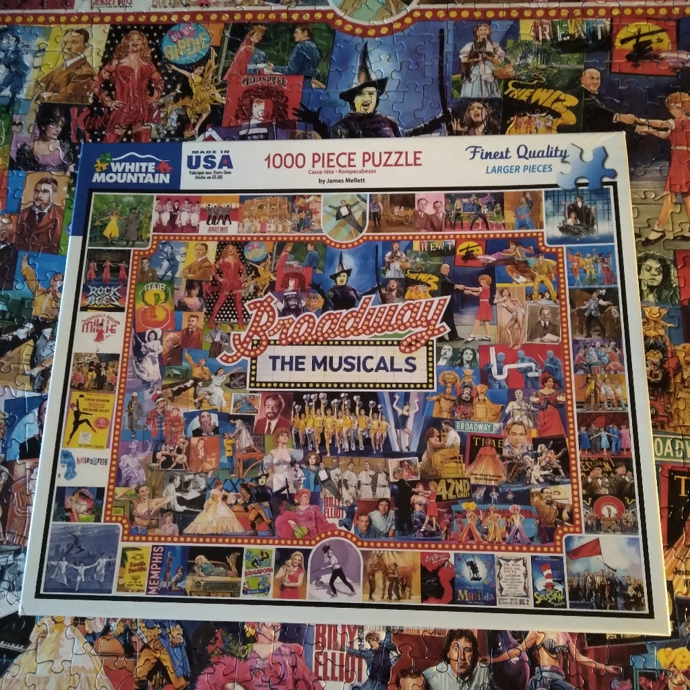 White Mountain 1000pc "The Musicals"